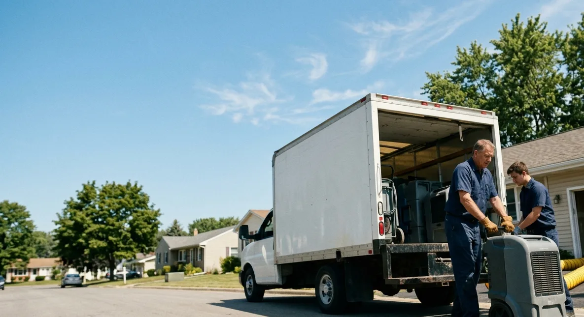 Water Damage Cleanup in San Jose, IL near me